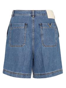 valentinogaravani Valentino Garavani VGold denim shorts - Blauw