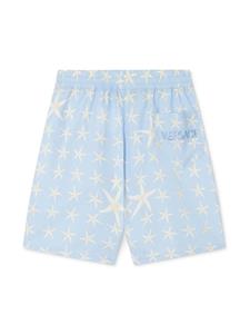 versacekids Versace Kids Stella Marina bermuda shorts - Blauw