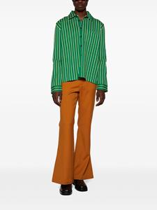 Marni Mid waist flared broek - Oranje