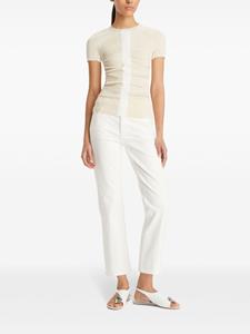 toryburch Tory Burch Kick flare jeans - Wit