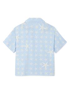 versacekids Versace Kids Stella Marina shirt - Blauw