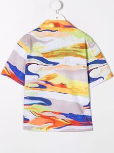 msgmkids MSGM Kids Shirt met print - Oranje