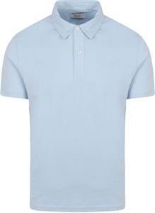 King Essentials The James Poloshirt Lichtblauw