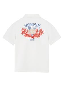 versacekids Versace Kids University Coral poloshirt - Wit