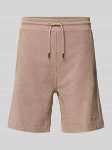 Boss Orange Korte broek van badstof met elastische band