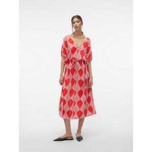 Vero Moda Vmtula olga ss 78 dress wvn ga dessin