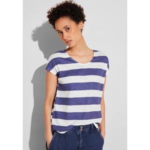 STREET ONE Shirttop met gestreept patroon
