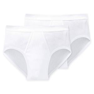 Schiesser 2 stuks Essentials Double Ribbed Sportslip 