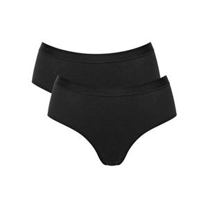 Sloggi Go casual dames midi 2 pack black maat xs 1 Stuk