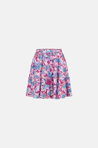 Fabienne Chapot Clt-216-ski-ss24 mitzi skirt azure blue/hot pink