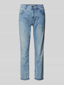 Angels Boyfriend jeans in destroyed-look met siersteentjes