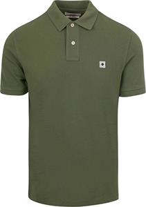 King Essentials The Rene Poloshirt Olijfgroen