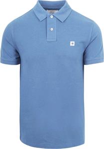 King Essentials The Rene Poloshirt Mid Blauw