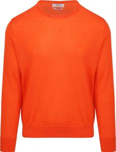 King Essentials The John Pullover Merino Oranje