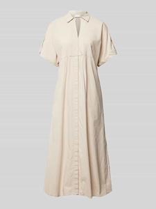 Milano italy Midi-jurk met V-hals