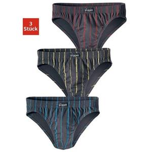 le jogger Slip met contrastkleurige strepen (set, 3 stuks)