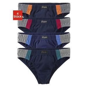 le jogger Slip optimale pasvorm door katoen-stretch (set, 4 stuks)
