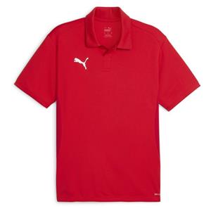 PUMA teamGOAL Polo Rood Wit