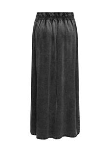 Only Onlbaha hw long smock dnm skirt akm antraciet