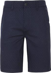 Petrol Short Miniprint Donkerblauw