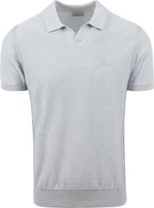 Dstrezzed Polo Melange Slub Lichtblauw