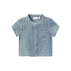 name it Overhemd Nbmhilom Provinciaal Blauw