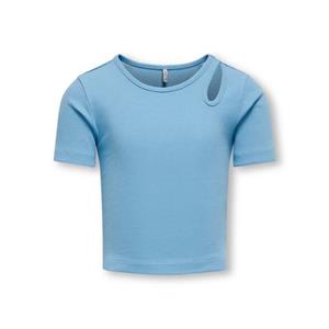 KIDS ONLY Shirt met korte mouwen KOGNESSA S/S CUT OUT TOP BOX JRS NOOS