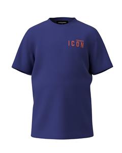 Dsquared2 Icon Maglietta T-Shirt Kids Blauw - 