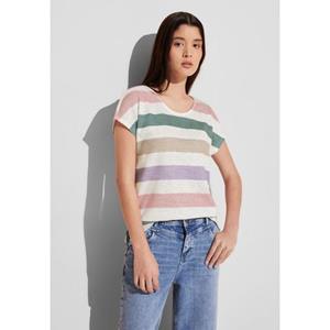 STREET ONE Shirttop met ruches