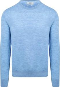 King Essentials The John Pullover Merino Lichtblauw