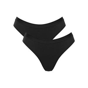 Sloggi Go casual dames high leg 2 pack black maat xs 1 Stuk