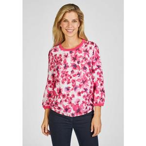 Rabe Blouse met lange mouwen met opvallend bloemenpatroon