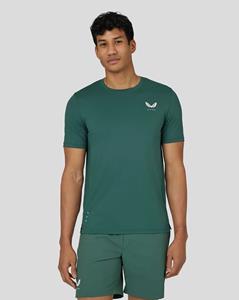 Castore Protek Performance Trainingsshirt Donkergroen Wit