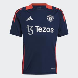 adidas Manchester United Trainingsshirt 2024-2025 Kids Blauw
