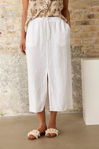 IN FRONT LINO SKIRT 16230 010 (White 010)