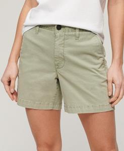Superdry Vrouwen Klassieke Chinoshort Groen