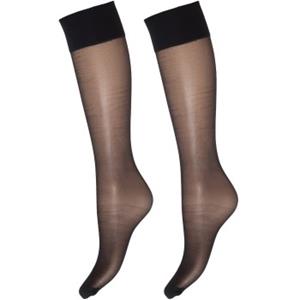 decoy Deocy Silk Look 20d Kneehighs 2 stuks 