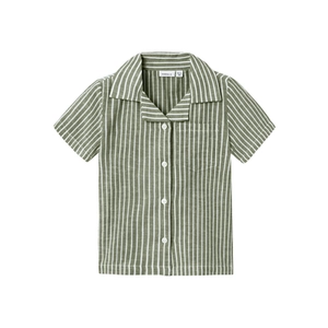 name it Shirt Nmmhilom Olie Green
