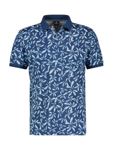 Lerros Heren polo 2443238 448 storm blue