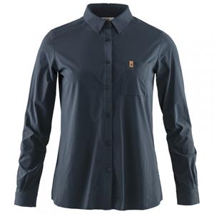 Fjallraven Övik Lite Shirt Dames (Maat - L, Kleur - Navy)