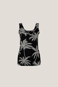 Jansen Amsterdam Fita vp363 jersey printed singlet black/off white