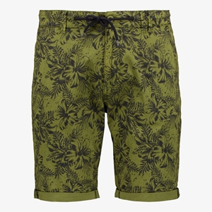 Unsigned heren short groen met print