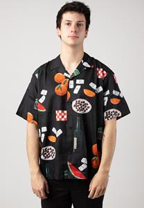 carharttwip Carhartt WIP - Isis Maria Dinner Isis Maria Dinner Print/Black - Hemd