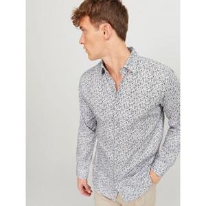 Jack & Jones Jprblanordic print shirt ls sn ecru dessin