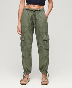 Superdry Vrouwen Lichtgewicht Beach Cargobroek Groen
