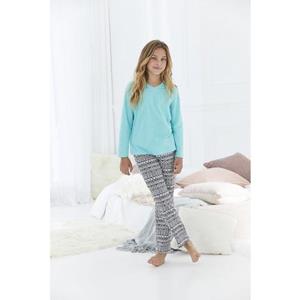 Buffalo Pyjama met cool gedessineerde broek (2-delig, 1 stuk)