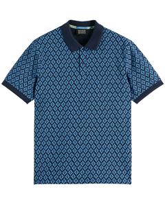 Scotch & Soda Mini All Over Print Polo Heren