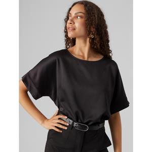 Vero moda Satijnen blouse, korte mouwen