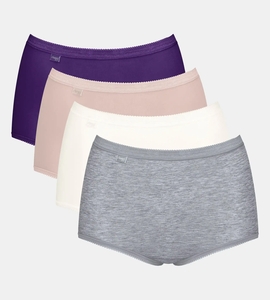 Sloggi Slip Basic+ Maxi C4P perfecte pasvorm (Set van 4)