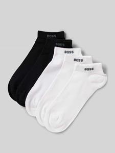 BOSS Sneakersokken 5P AS Uni Color CC (set, 5 paar, 5er)